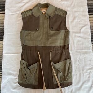 Club Monaco green vest